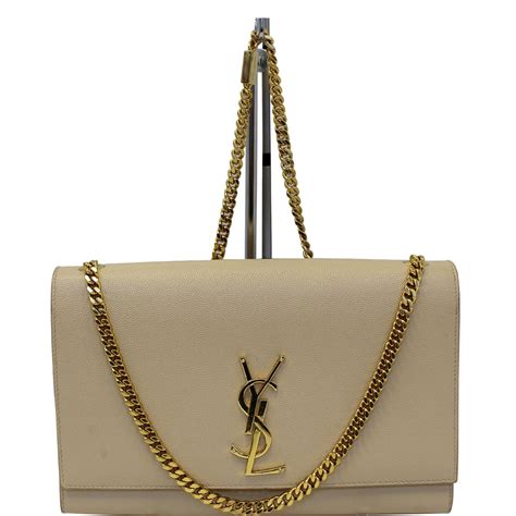 saint laurent beige crossbody bag.